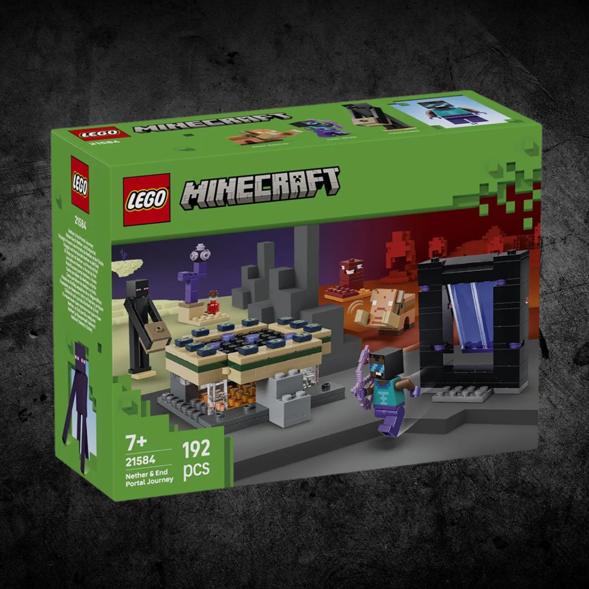 Buy LEGO Minecraft Nether & End Portal Journey Online in UAE