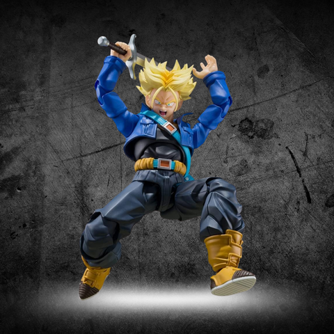 Super Saiyan Trunks poseable action figure