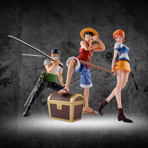 One Piece collectible figure for shelf display