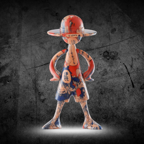 Luffy blind box display figure UAE