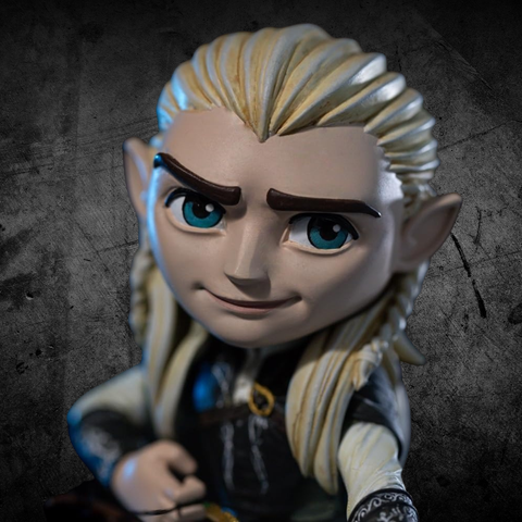 fantasy collectible UAE Legolas figure