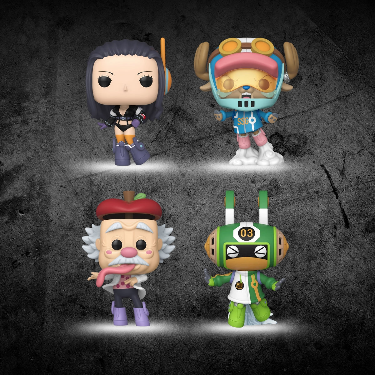 Buy One Piece Egghead Research Team Combo - Vegapunk, Edison