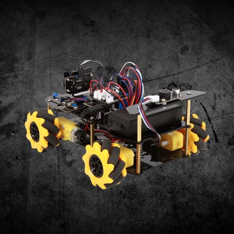 ACEBOTT ESP32 5-DOF Robot Arm Kit Expansion Pack for ACEBOTT ESP32 Smart Car Starter Kit with 4WD Mecanum Wheels