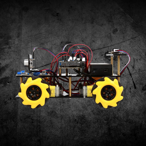 ACEBOTT ESP32 5-DOF Robot Arm Kit Expansion Pack for ACEBOTT ESP32 Smart Car Starter Kit with 4WD Mecanum Wheels