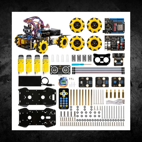 ACEBOTT ESP32 Smart Car Starter Kit with 4WD Mecanum Wheels